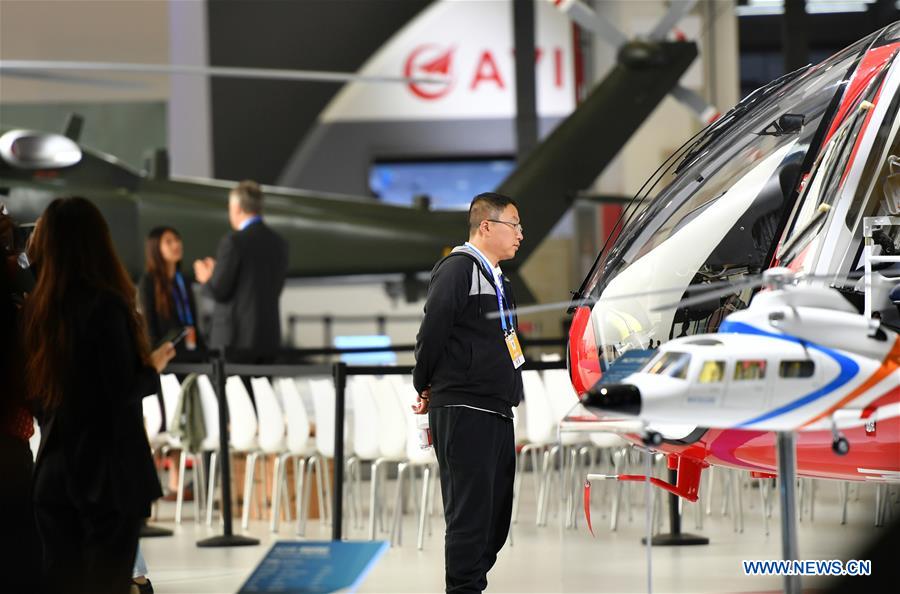 CHINA-TIANJIN-HELICOPTER EXPOSITION-OPENING (CN)