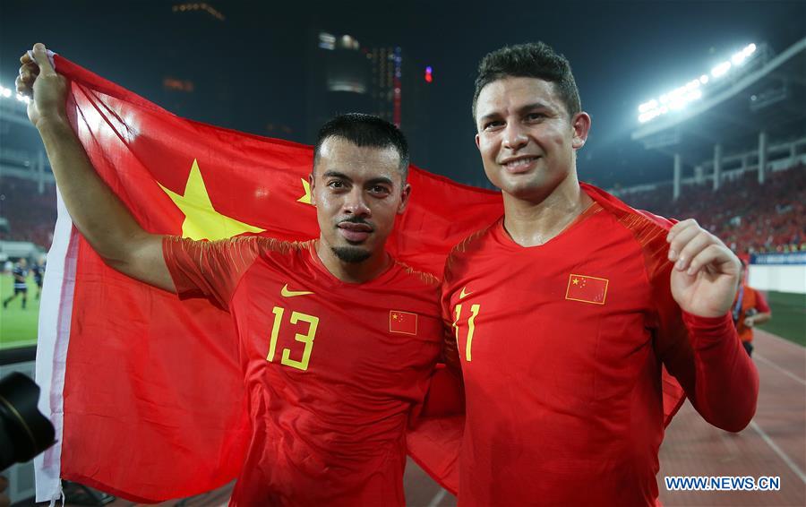 (SP)CHINA-GUANGZHOU-SOCCER-2022 FIFA WORLD CUP QUALIFIER-GROUP A-CHN VS GUM(CN)