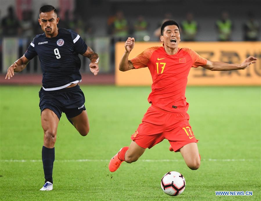 (SP)CHINA-GUANGZHOU-SOCCER-2022 FIFA WORLD CUP QUALIFIER-GROUP A-CHN VS GUM(CN)