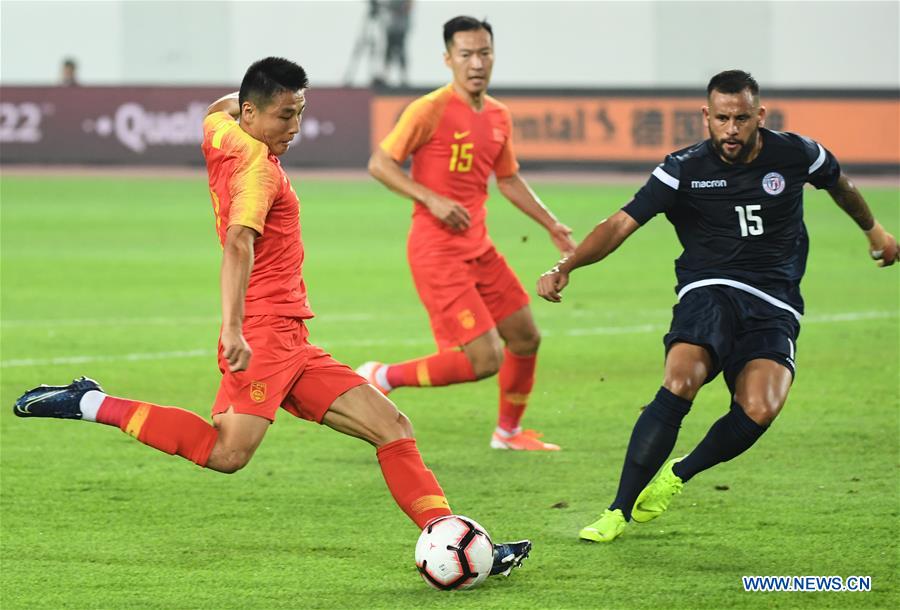 (SP)CHINA-GUANGZHOU-SOCCER-2022 FIFA WORLD CUP QUALIFIER-GROUP A-CHN VS GUM(CN)