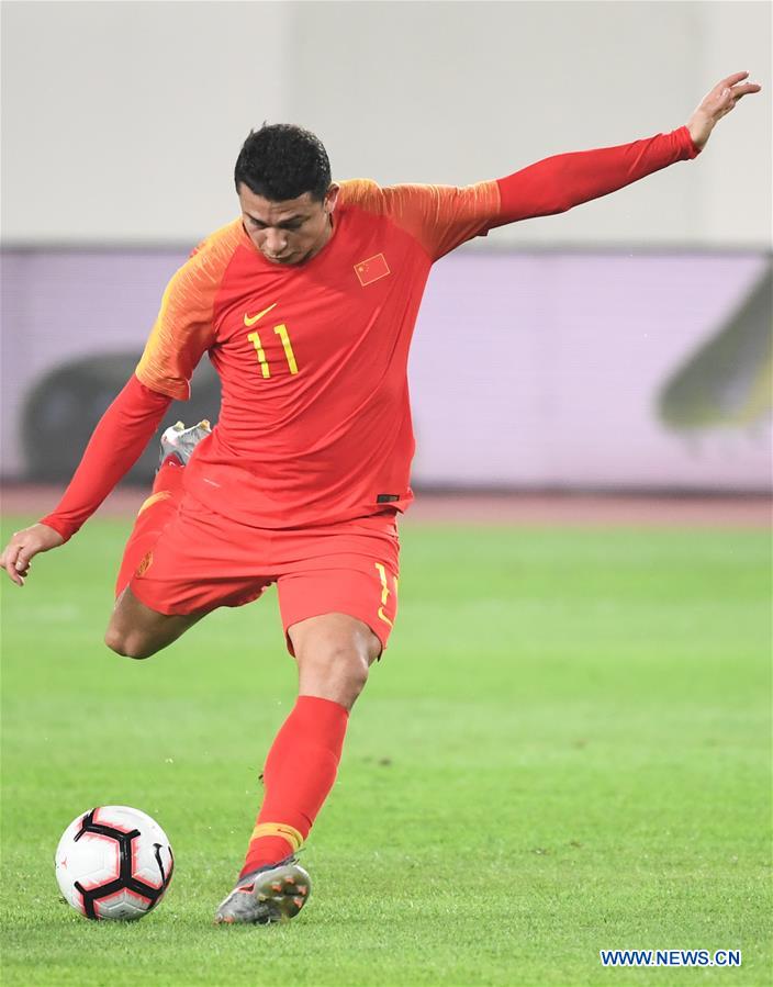 (SP)CHINA-GUANGZHOU-SOCCER-2022 FIFA WORLD CUP QUALIFIER-GROUP A-CHN VS GUM(CN)