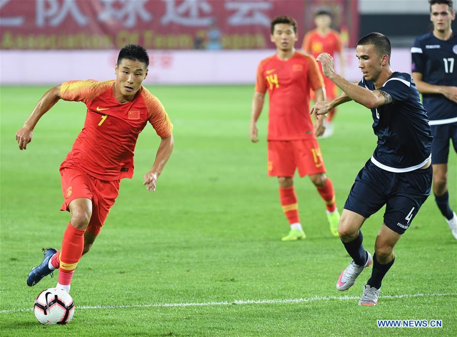 (SP)CHINA-GUANGZHOU-SOCCER-2022 FIFA WORLD CUP QUALIFIER-GROUP A-CHN VS GUM(CN)