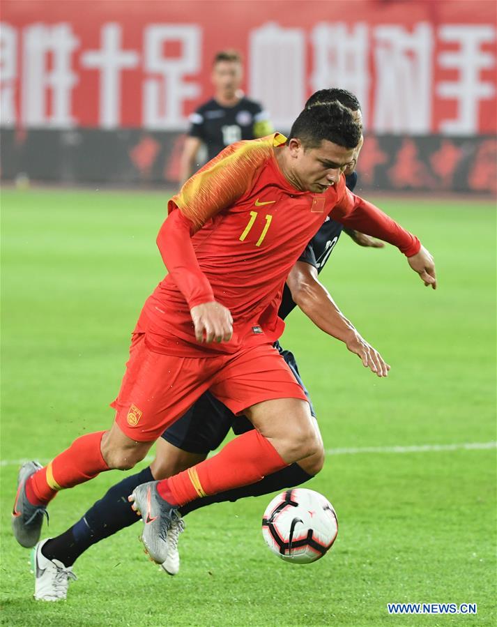 (SP)CHINA-GUANGZHOU-SOCCER-2022 FIFA WORLD CUP QUALIFIER-GROUP A-CHN VS GUM(CN)