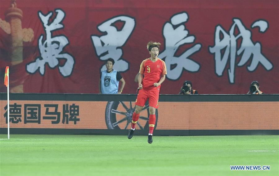(SP)CHINA-GUANGZHOU-SOCCER-2022 FIFA WORLD CUP QUALIFIER-GROUP A-CHN VS GUM(CN)