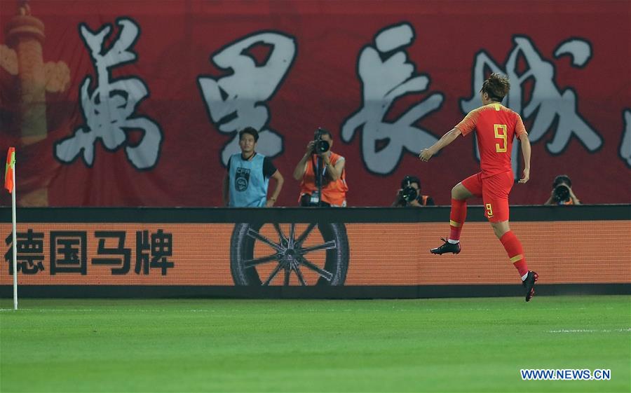 (SP)CHINA-GUANGZHOU-SOCCER-2022 FIFA WORLD CUP QUALIFIER-GROUP A-CHN VS GUM(CN)