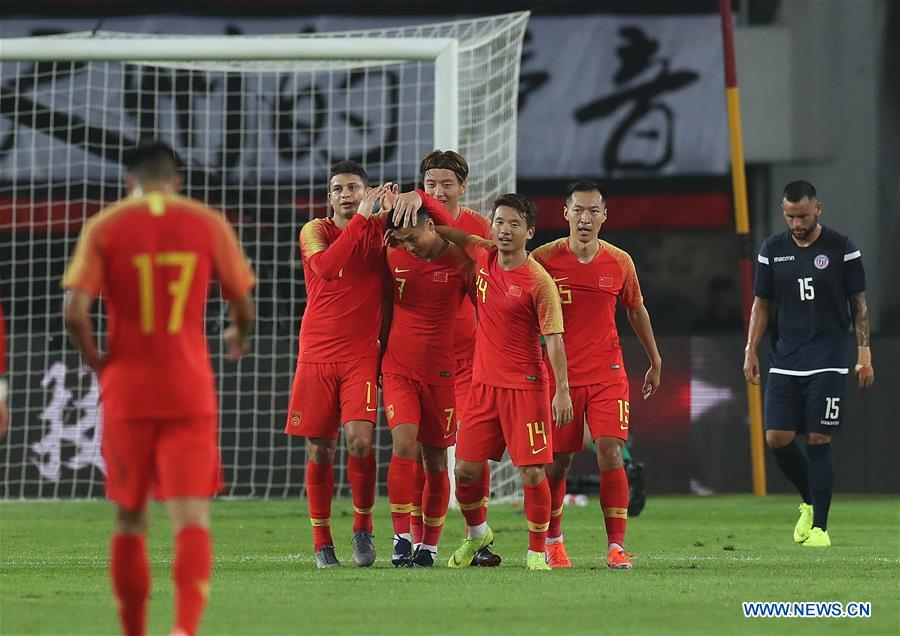 (SP)CHINA-GUANGZHOU-SOCCER-2022 FIFA WORLD CUP QUALIFIER-GROUP A-CHN VS GUM(CN)