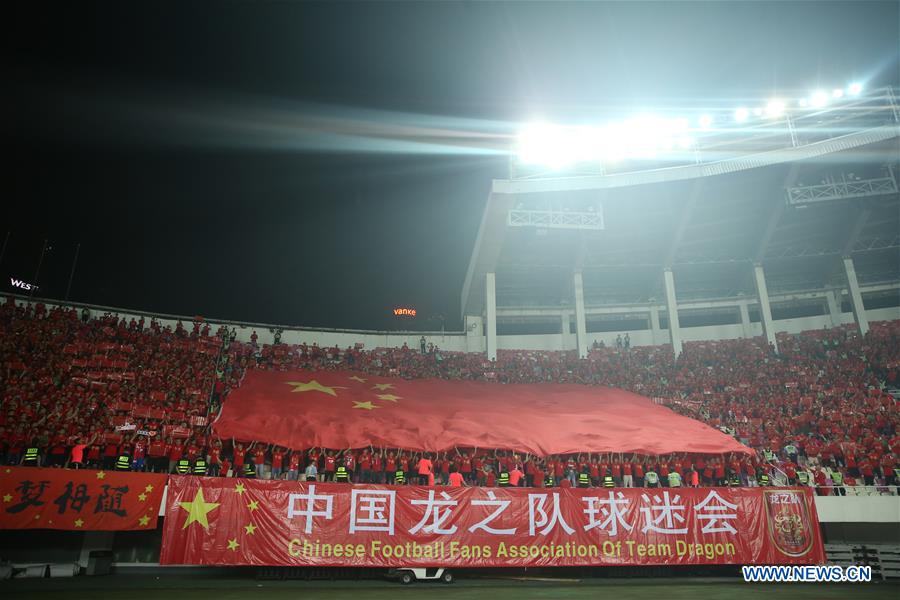 (SP)CHINA-GUANGZHOU-SOCCER-2022 FIFA WORLD CUP QUALIFIER-GROUP A-CHN VS GUM(CN)