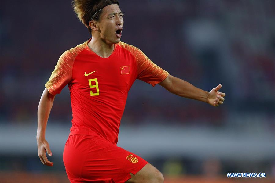 (SP)CHINA-GUANGZHOU-SOCCER-2022 FIFA WORLD CUP QUALIFIER-GROUP A-CHN VS GUM(CN)