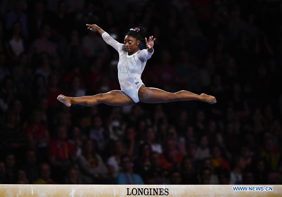 (SP) GERMANY-STUTTGART-FIG-ARTISTIC GYMNASTICS WORLD CHAMPIONSHIPS-WOMEN'S ALL-AROUND FINAL