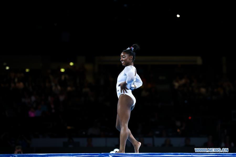 (SP) GERMANY-STUTTGART-FIG-ARTISTIC GYMNASTICS WORLD CHAMPIONSHIPS-WOMEN'S ALL-AROUND FINAL