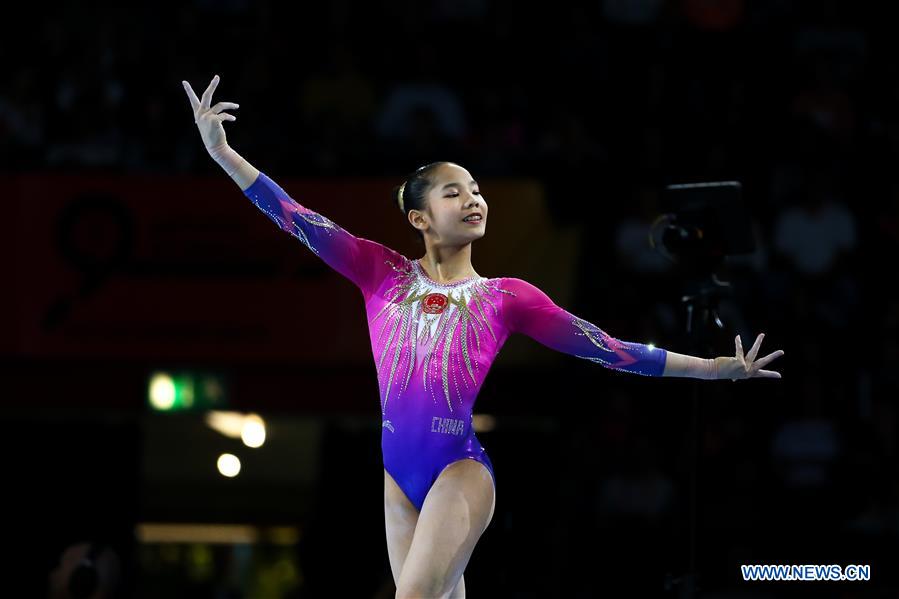 (SP)GERMANY-STUTTGART-FIG-ARTISTIC GYMNASTICS WORLD CHAMPIONSHIPS-WOMEN'S ALL-AROUND FINAL