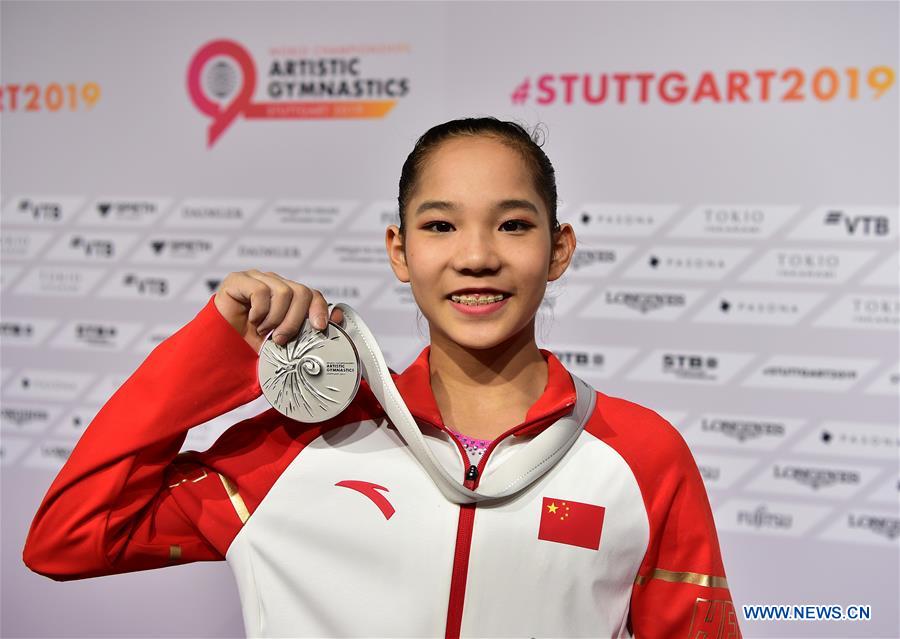 (SP)GERMANY-STUTTGART-FIG-ARTISTIC GYMNASTICS WORLD CHAMPIONSHIPS-WOMEN'S ALL-AROUND FINAL