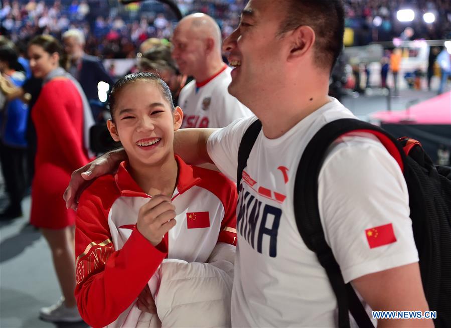 (SP)GERMANY-STUTTGART-FIG-ARTISTIC GYMNASTICS WORLD CHAMPIONSHIPS-WOMEN'S ALL-AROUND FINAL