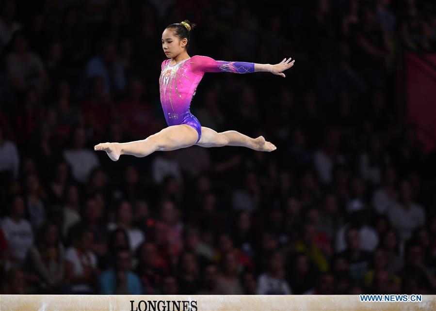 (SP)GERMANY-STUTTGART-FIG-ARTISTIC GYMNASTICS WORLD CHAMPIONSHIPS-WOMEN'S ALL-AROUND FINAL