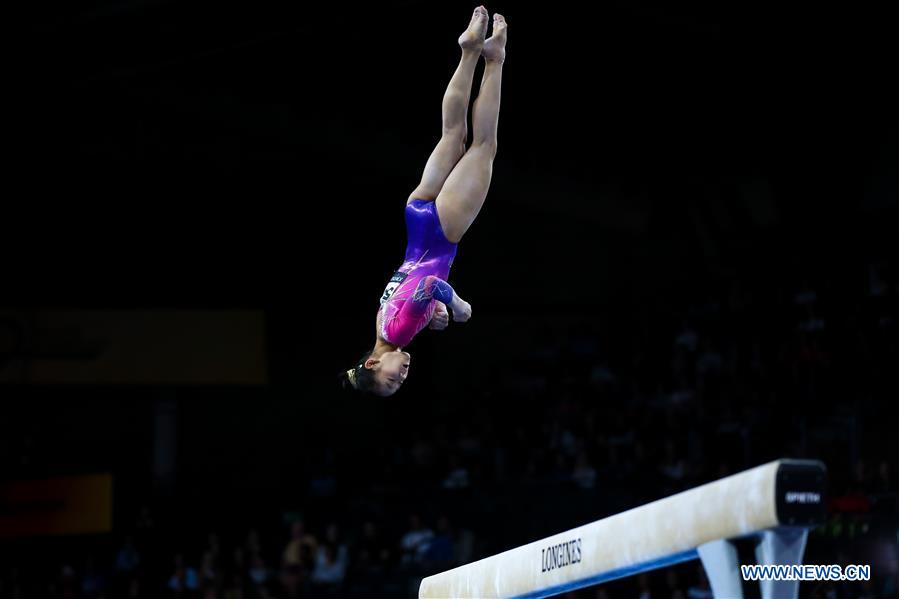 (SP)GERMANY-STUTTGART-FIG-ARTISTIC GYMNASTICS WORLD CHAMPIONSHIPS-WOMEN'S ALL-AROUND FINAL