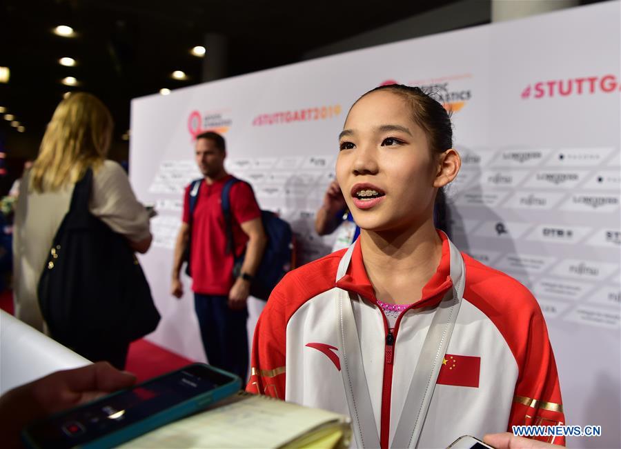 (SP)GERMANY-STUTTGART-FIG-ARTISTIC GYMNASTICS WORLD CHAMPIONSHIPS-WOMEN'S ALL-AROUND FINAL