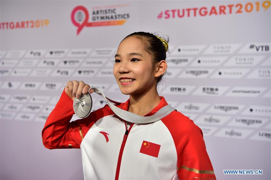 (SP)GERMANY-STUTTGART-FIG-ARTISTIC GYMNASTICS WORLD CHAMPIONSHIPS-WOMEN'S ALL-AROUND FINAL