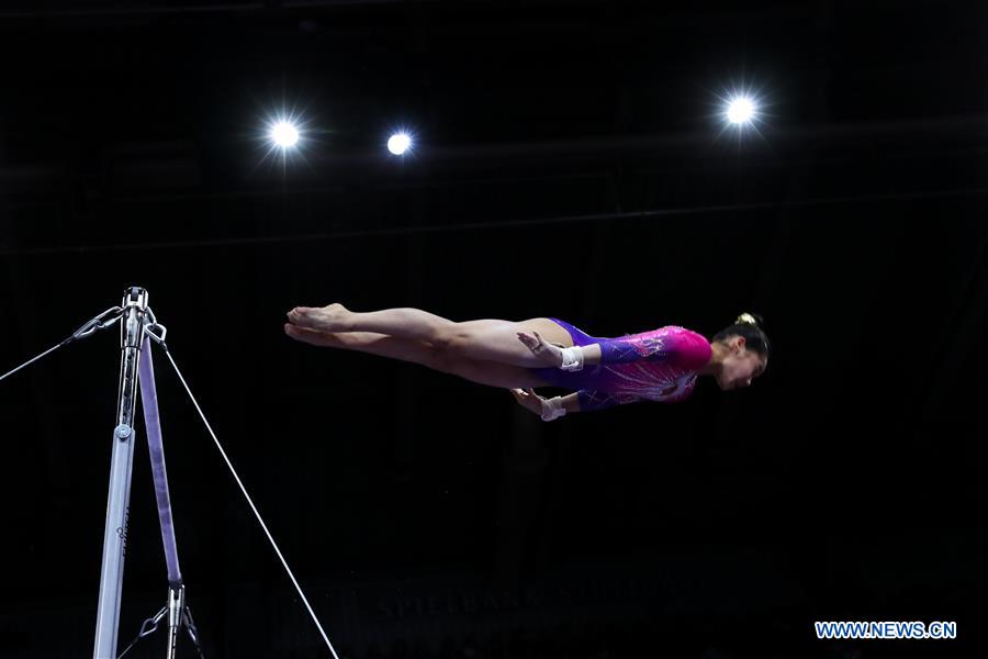 (SP)GERMANY-STUTTGART-FIG-ARTISTIC GYMNASTICS WORLD CHAMPIONSHIPS-WOMEN'S ALL-AROUND FINAL