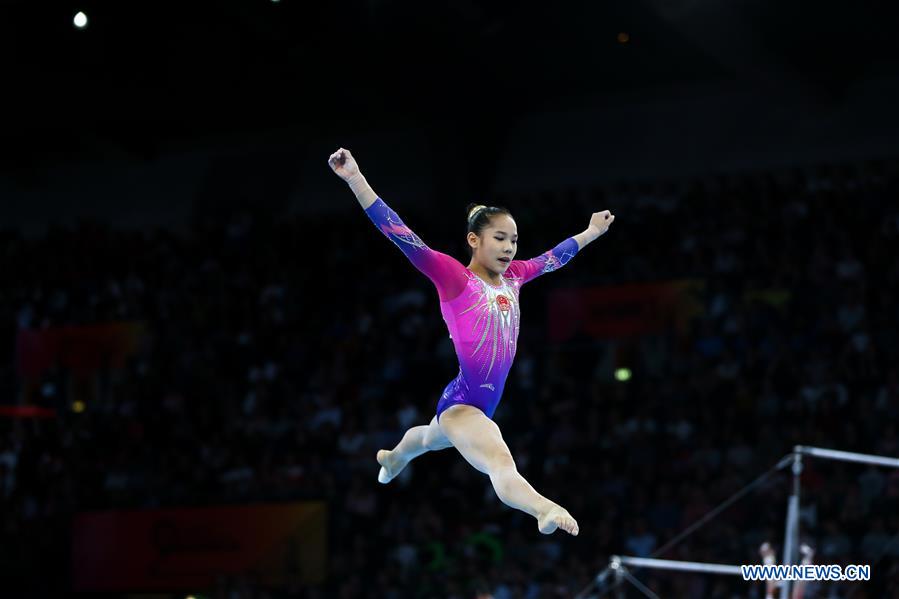(SP)GERMANY-STUTTGART-FIG-ARTISTIC GYMNASTICS WORLD CHAMPIONSHIPS-WOMEN'S ALL-AROUND FINAL