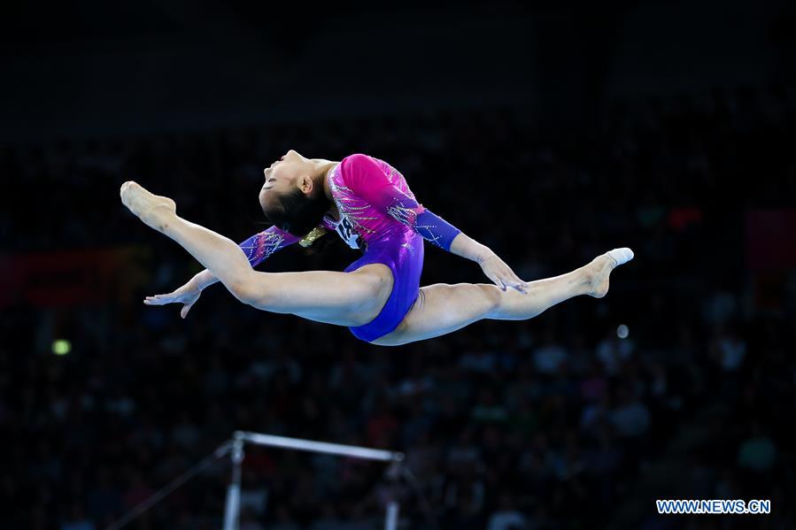 (SP)GERMANY-STUTTGART-FIG-ARTISTIC GYMNASTICS WORLD CHAMPIONSHIPS-WOMEN'S ALL-AROUND FINAL
