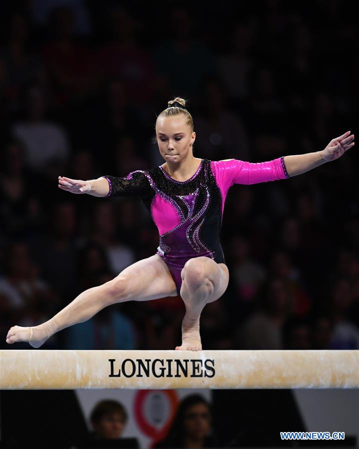 (SP)GERMANY-STUTTGART-FIG-ARTISTIC GYMNASTICS WORLD CHAMPIONSHIPS-WOMEN'S ALL-AROUND FINAL