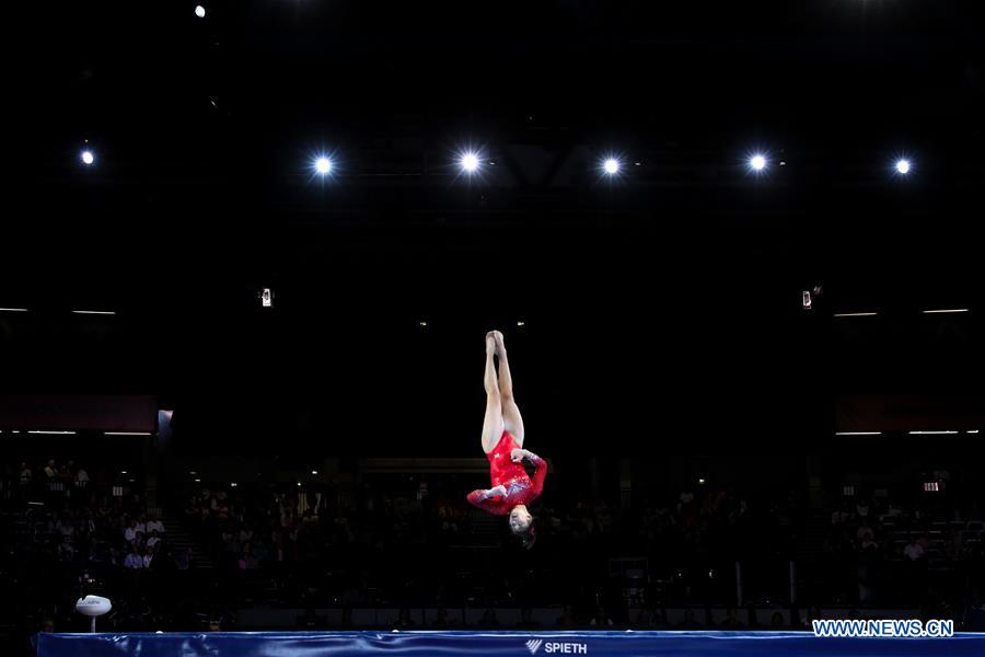 (SP)GERMANY-STUTTGART-FIG-ARTISTIC GYMNASTICS WORLD CHAMPIONSHIPS-WOMEN'S ALL-AROUND FINAL