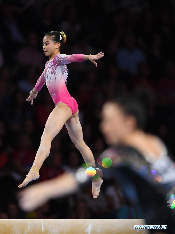 (SP)GERMANY-STUTTGART-FIG-ARTISTIC GYMNASTICS WORLD CHAMPIONSHIPS-WOMEN'S ALL-AROUND FINAL