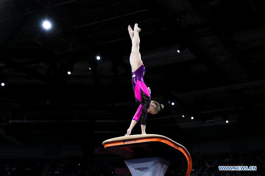 (SP)GERMANY-STUTTGART-FIG-ARTISTIC GYMNASTICS WORLD CHAMPIONSHIPS-WOMEN'S ALL-AROUND FINAL