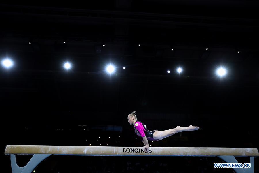 (SP)GERMANY-STUTTGART-FIG-ARTISTIC GYMNASTICS WORLD CHAMPIONSHIPS-WOMEN'S ALL-AROUND FINAL