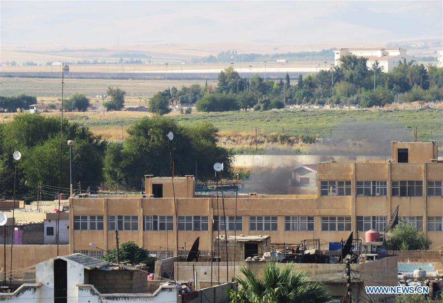 SYRIA-QAMISHLI-TURKEY-SHELLING