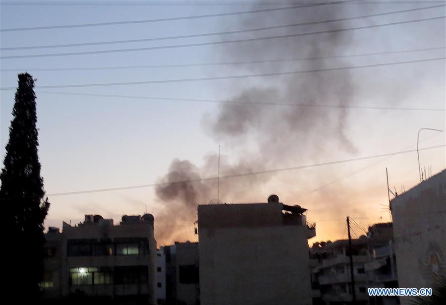 SYRIA-QAMISHLI-TURKISH SHELLING