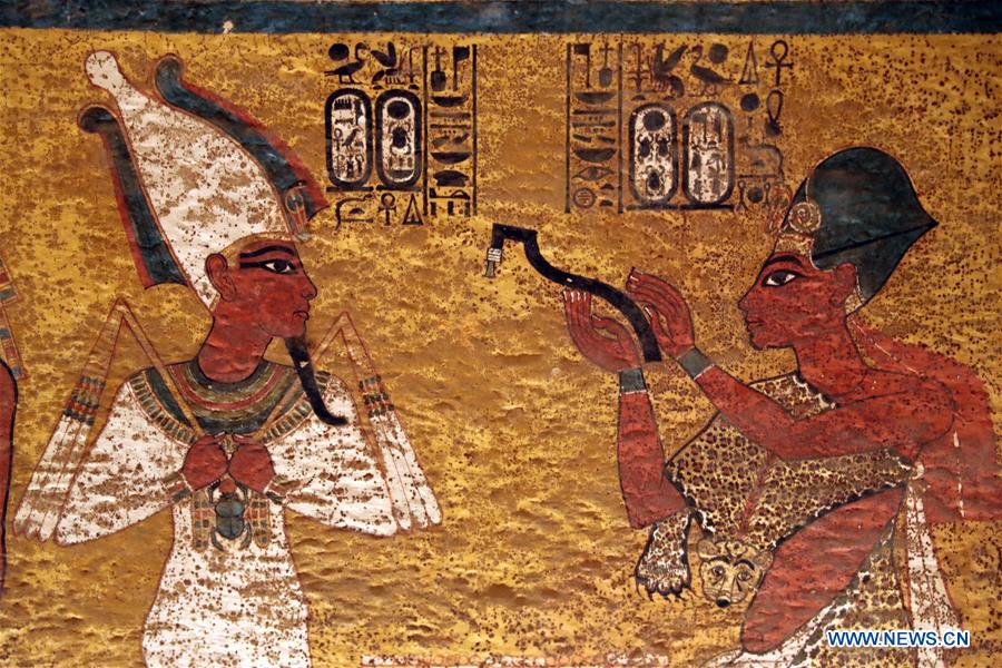 EGYPT-LUXOR-KING TUTANKHAMUN-NEWLY RENOVATED TOMB
