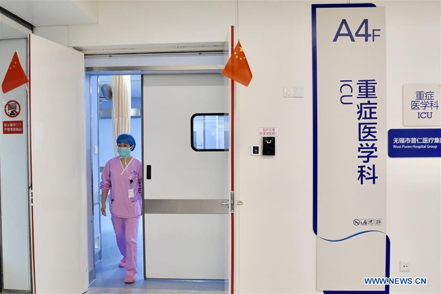 (SPOT NEWS)CHINA-JIANGSU-WUXI-OVERPASS-COLLAPSE-HOSPITAL (CN)