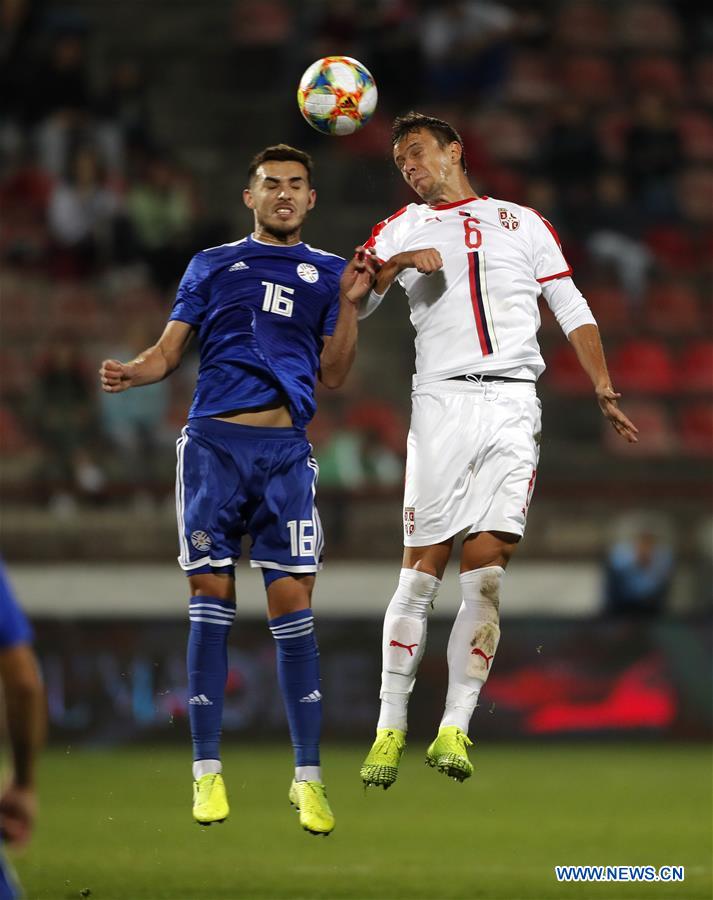 (SP)SERBIA-KRUSEVAC-SOCCER-FRIENDLY MATCH-SERBIA VS PARAGUAY