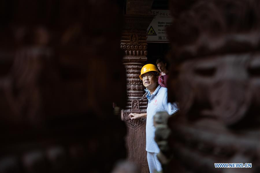 NEPAL-KATHMANDU-CHINA-RESTORATION