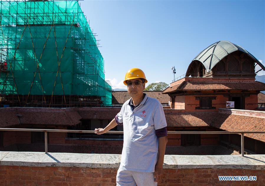 NEPAL-KATHMANDU-CHINA-RESTORATION