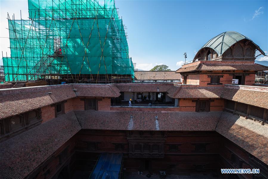 NEPAL-KATHMANDU-CHINA-RESTORATION