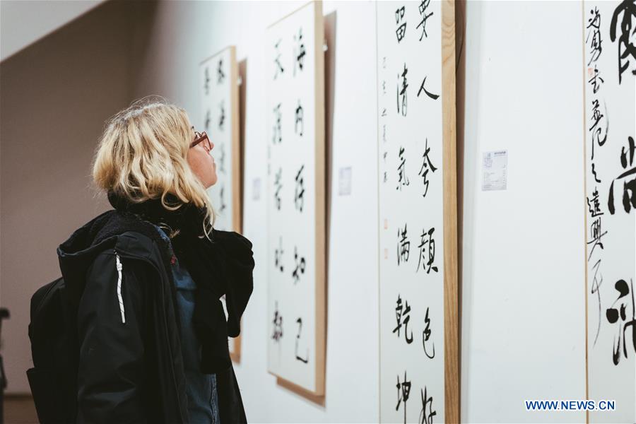 LITHUANIAN-VILNIUS-CHINESE CALLIGRAPHY-EXHIBITION