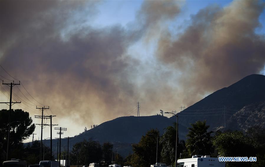 U.S.-LOS ANGELES-SADDLERIDGE FIRE