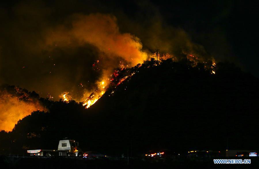 U.S.-LOS ANGELES-WILDFIRE