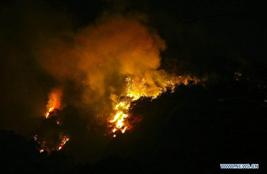 U.S.-LOS ANGELES-WILDFIRE