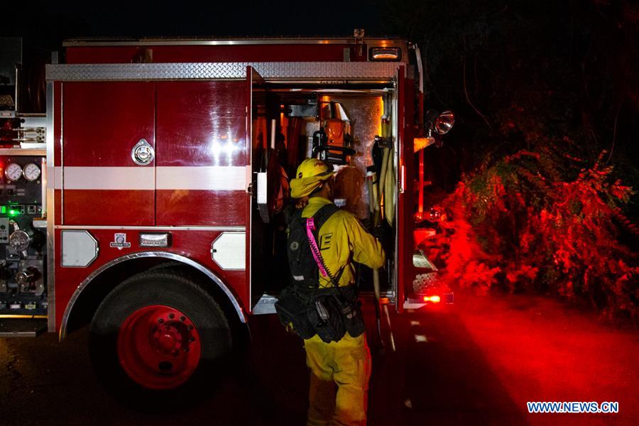 U.S.-LOS ANGELES-WILDFIRE