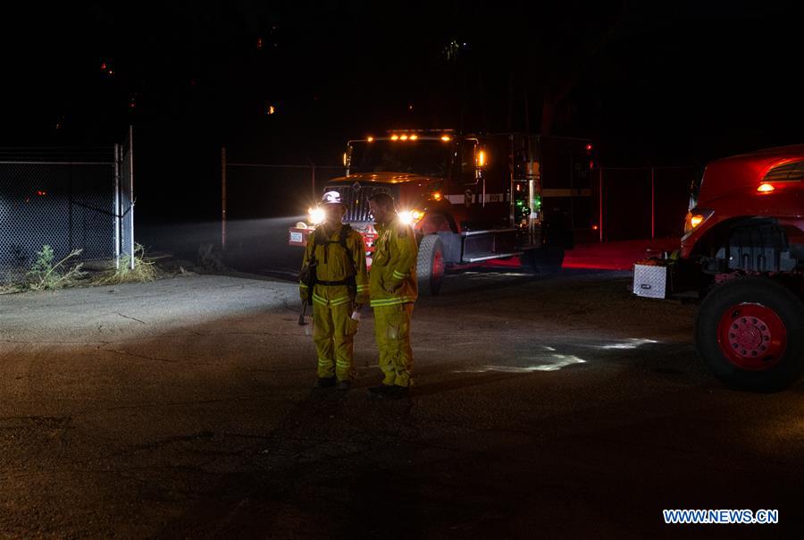 U.S.-LOS ANGELES-WILDFIRE