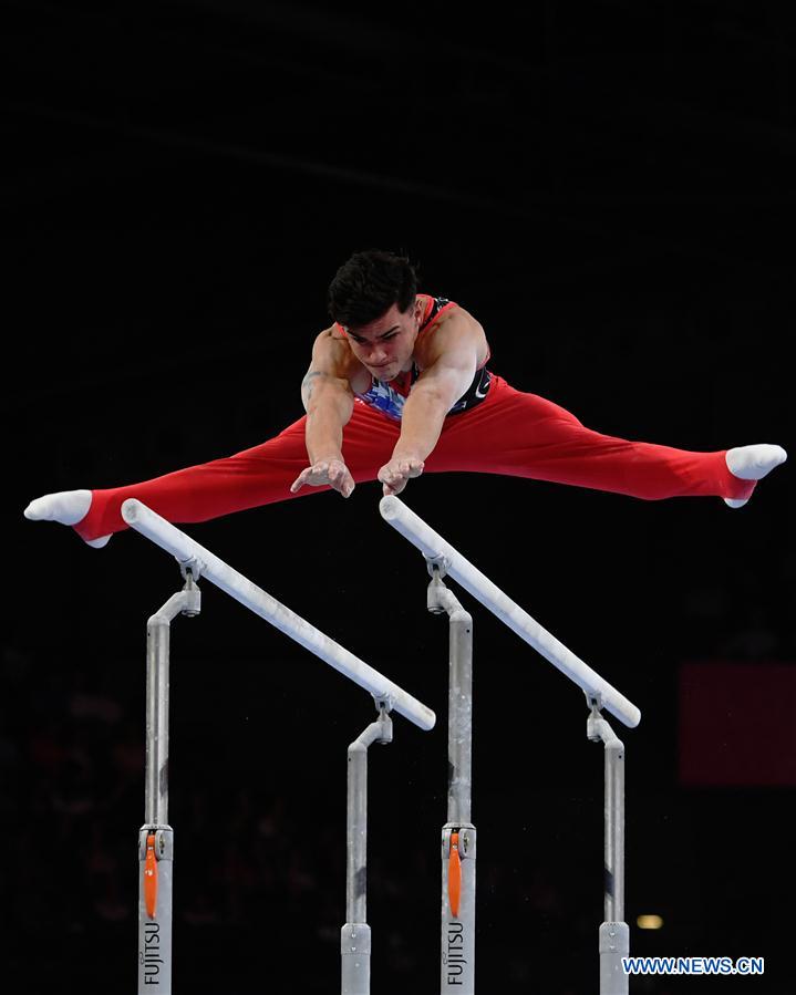 (SP) GERMANY-STUTTGART-FIG-ARTISTIC GYMNASTICS WORLD CHAMPIONSHIPS-MEN'S ALL-AROUND FINAL