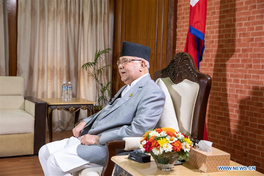 NEPAL-KATHMANDU-NEPALI PM-INTERVIEW