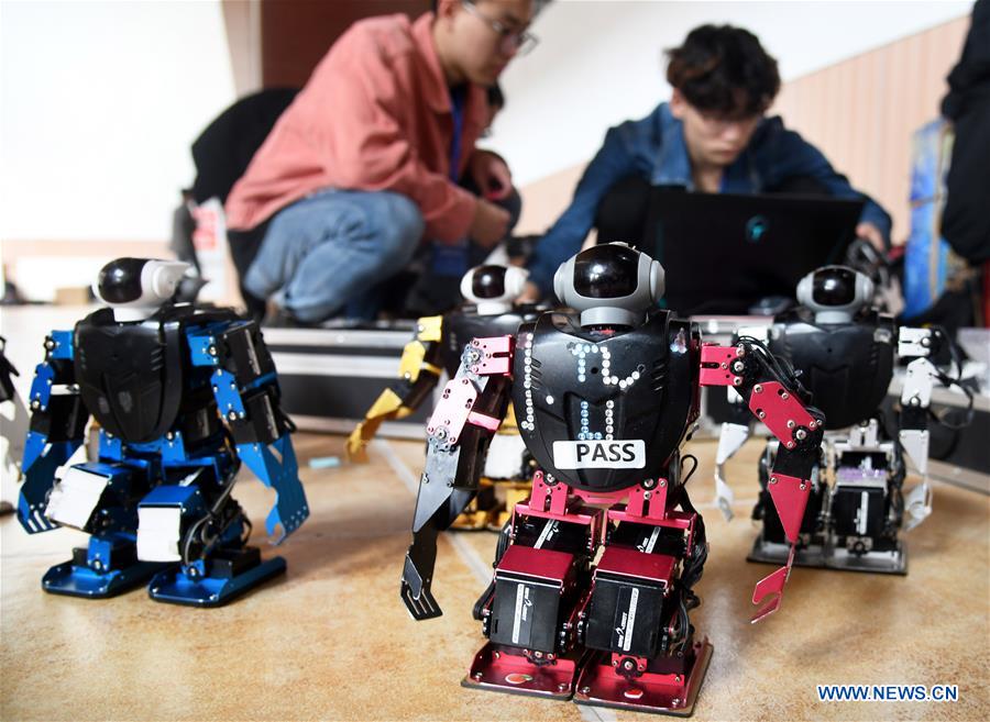 (SCI-TECH)CHINA-SHANDONG-QINGDAO-ROBOTICS COMPETITION (CN)