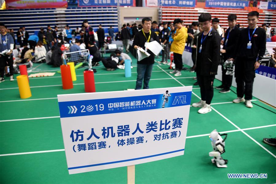 (SCI-TECH)CHINA-SHANDONG-QINGDAO-ROBOTICS COMPETITION (CN)