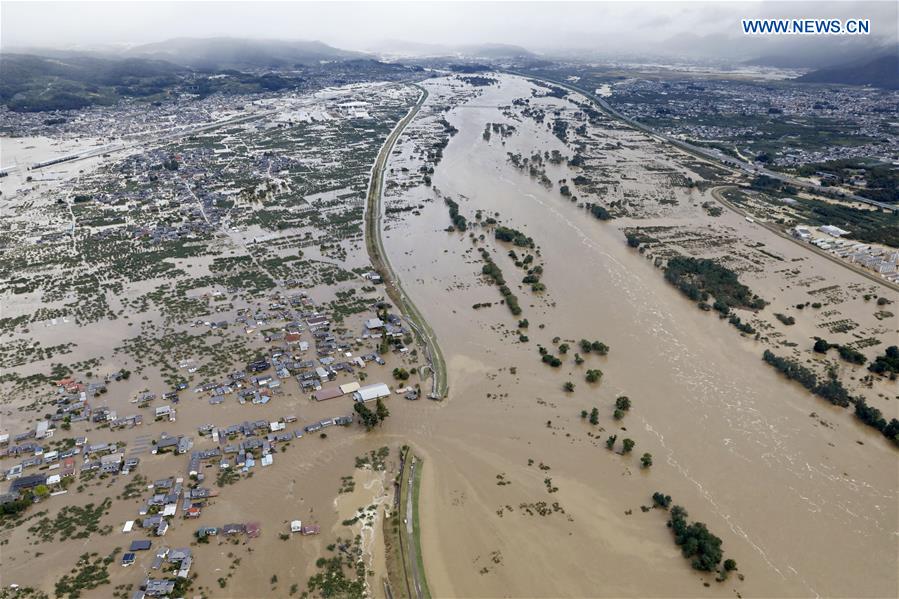 JAPAN-TYPHOON-HAGIBIS-FLOOD