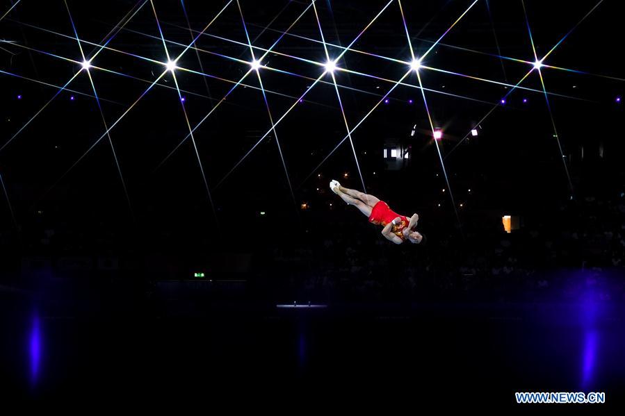 (SP)GERMANY-STUTTGART-FIG-ARTISTIC GYMNASTICS WORLD CHAMPIONSHIPS-INDIVIDUAL APPARATUS FINALS