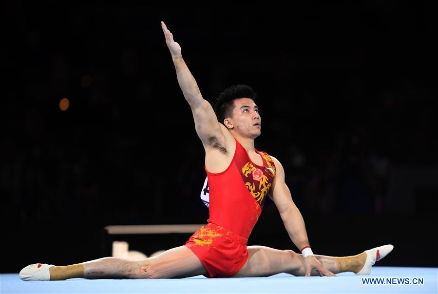 (SP)GERMANY-STUTTGART-FIG-ARTISTIC GYMNASTICS WORLD CHAMPIONSHIPS-INDIVIDUAL APPARATUS FINALS